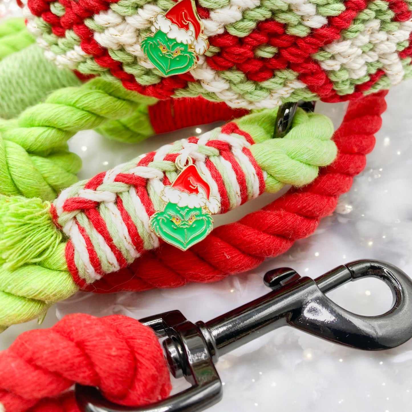 Korkypaws Kork-Baumwollset „Merry Grinchmas“