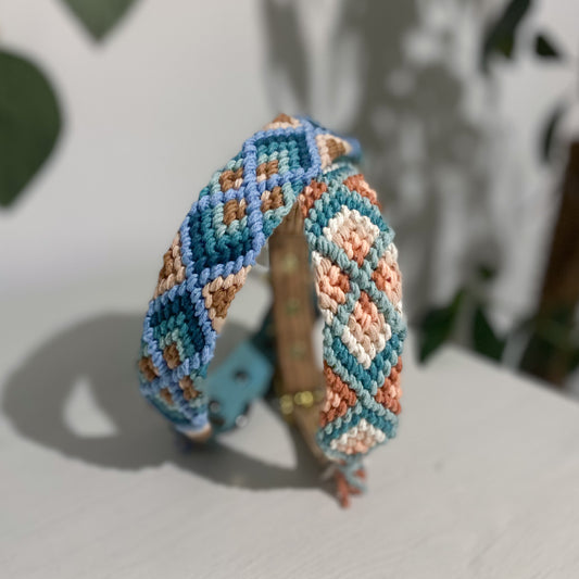 Korkypaws Kork-Baumwollhalsband „Be you“