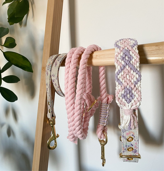 Korkypaws Kork-Baumwollset „Rose Aquarell“