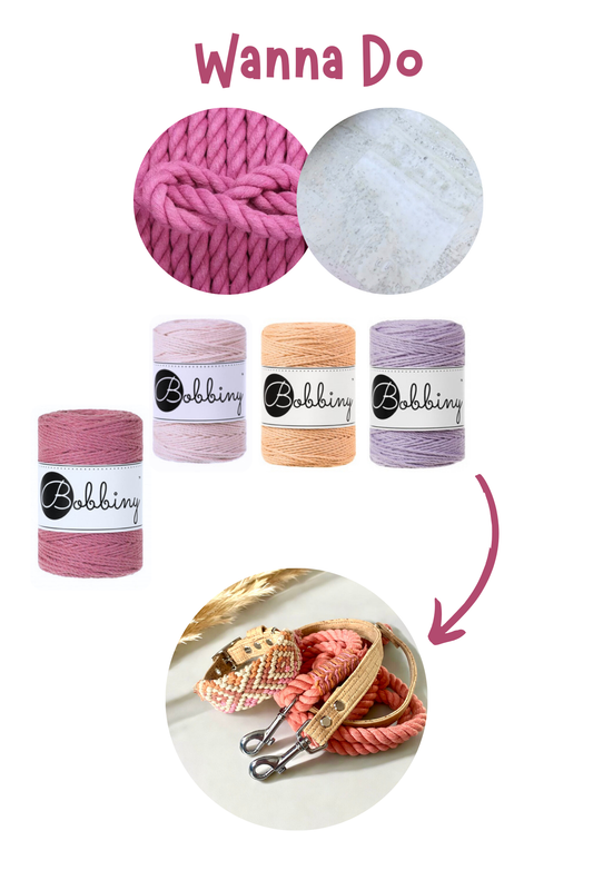 Korkypaws Kork-Baumwollset Wanna Do „Beere & Creme“