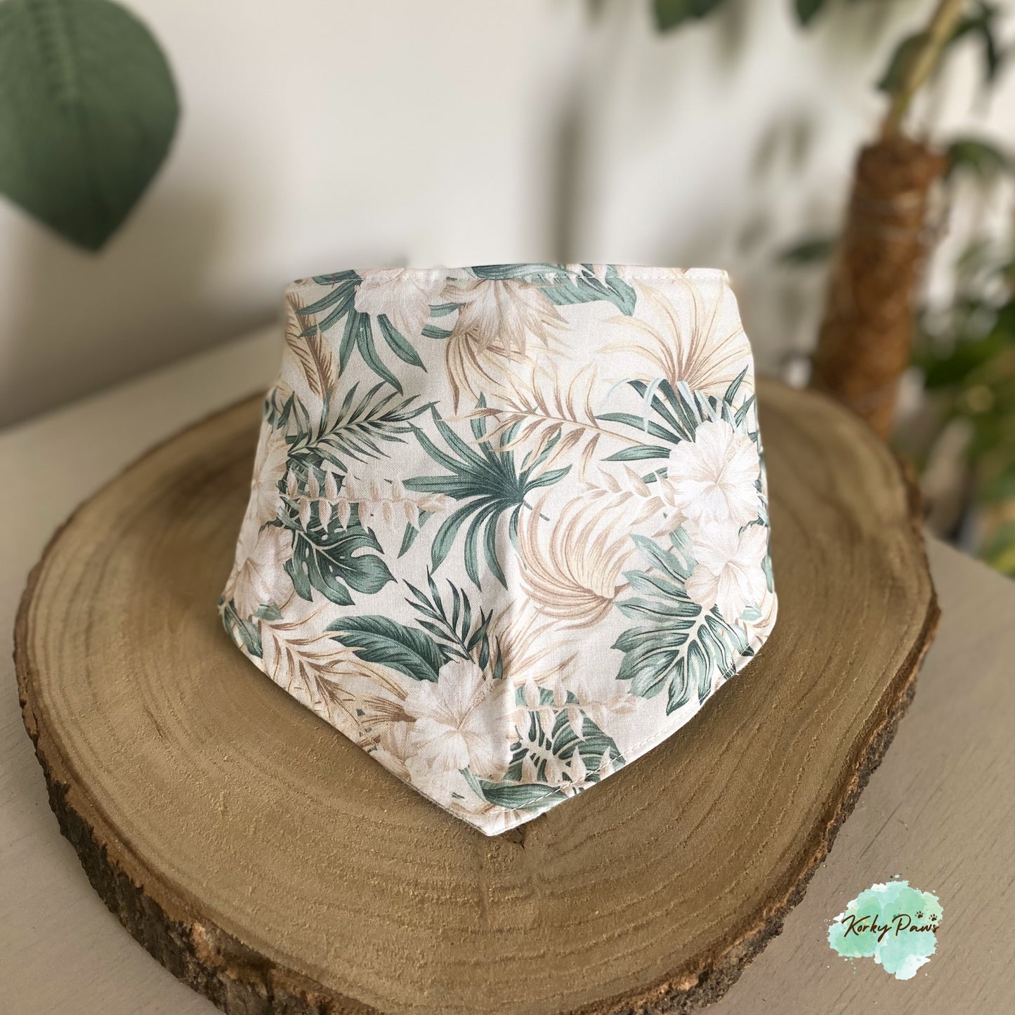 Halstuch Musselin „Tropicana“ Größe 35-45cm